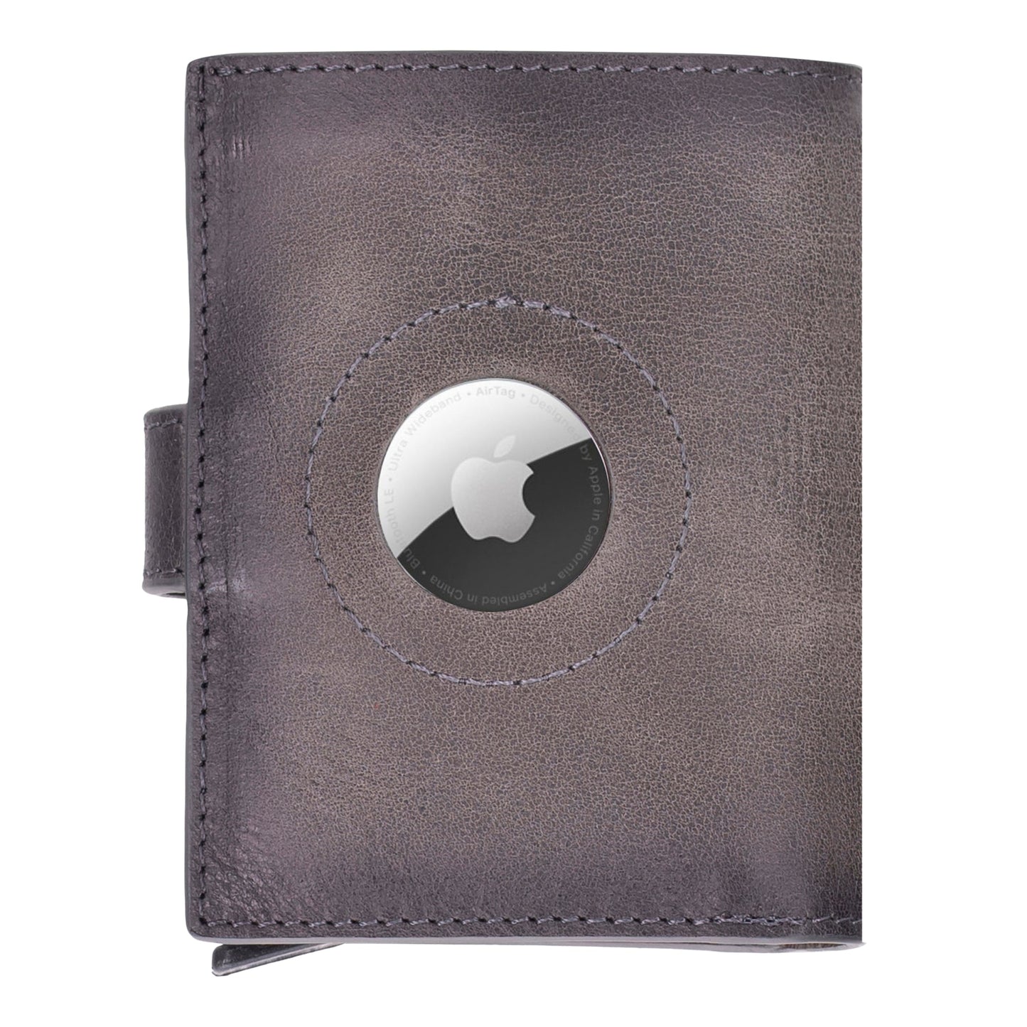 Douglas Genuine Leather Pop-Up Wallet with AirTag Slot - RFID Blocking Cardholder - Concordia Style Boutique