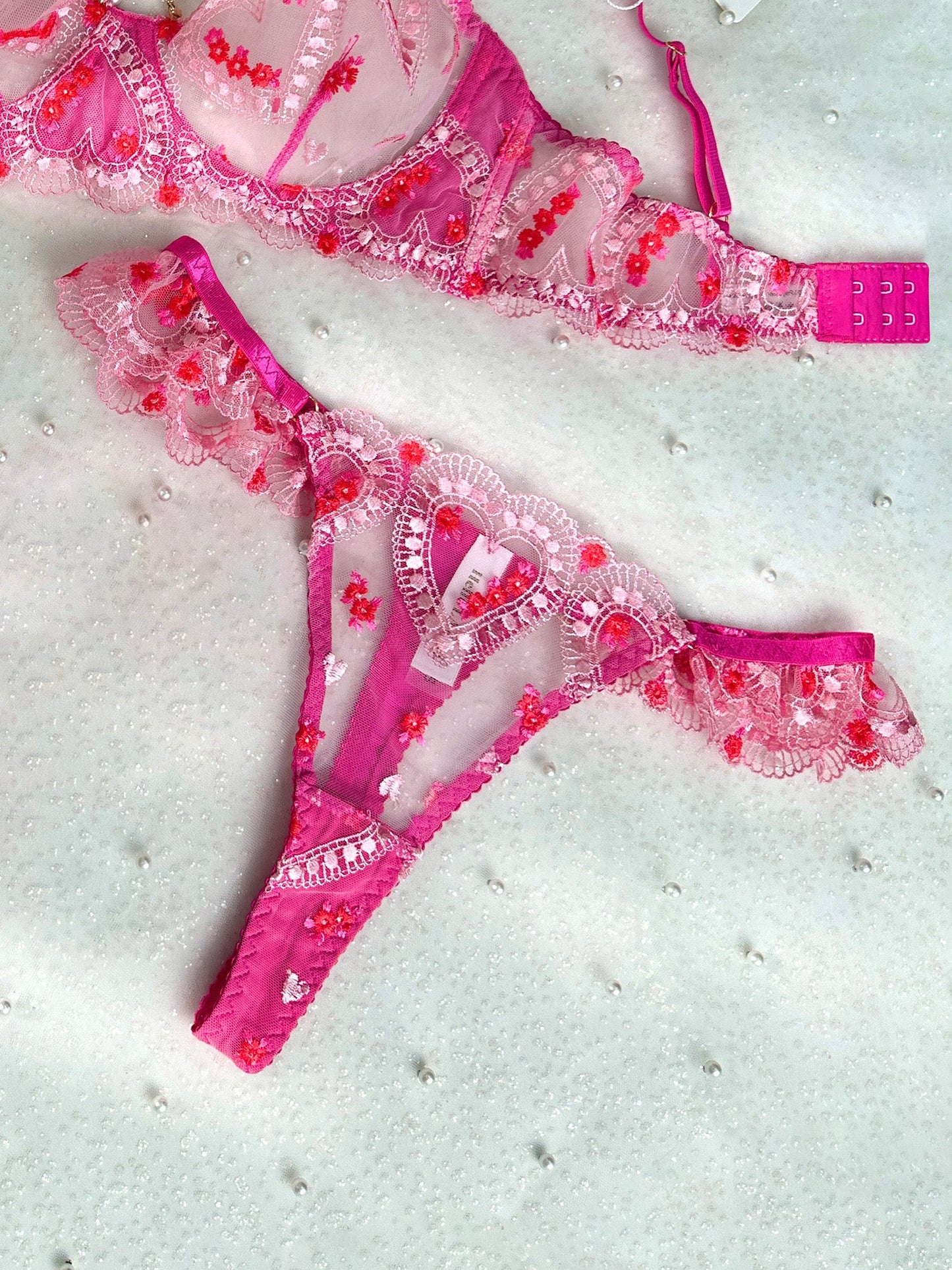 Gabrielle Love Chain Lingerie Set - Concordia Style Boutique