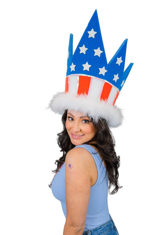 USA Crown Hat - Concordia Style Boutique
