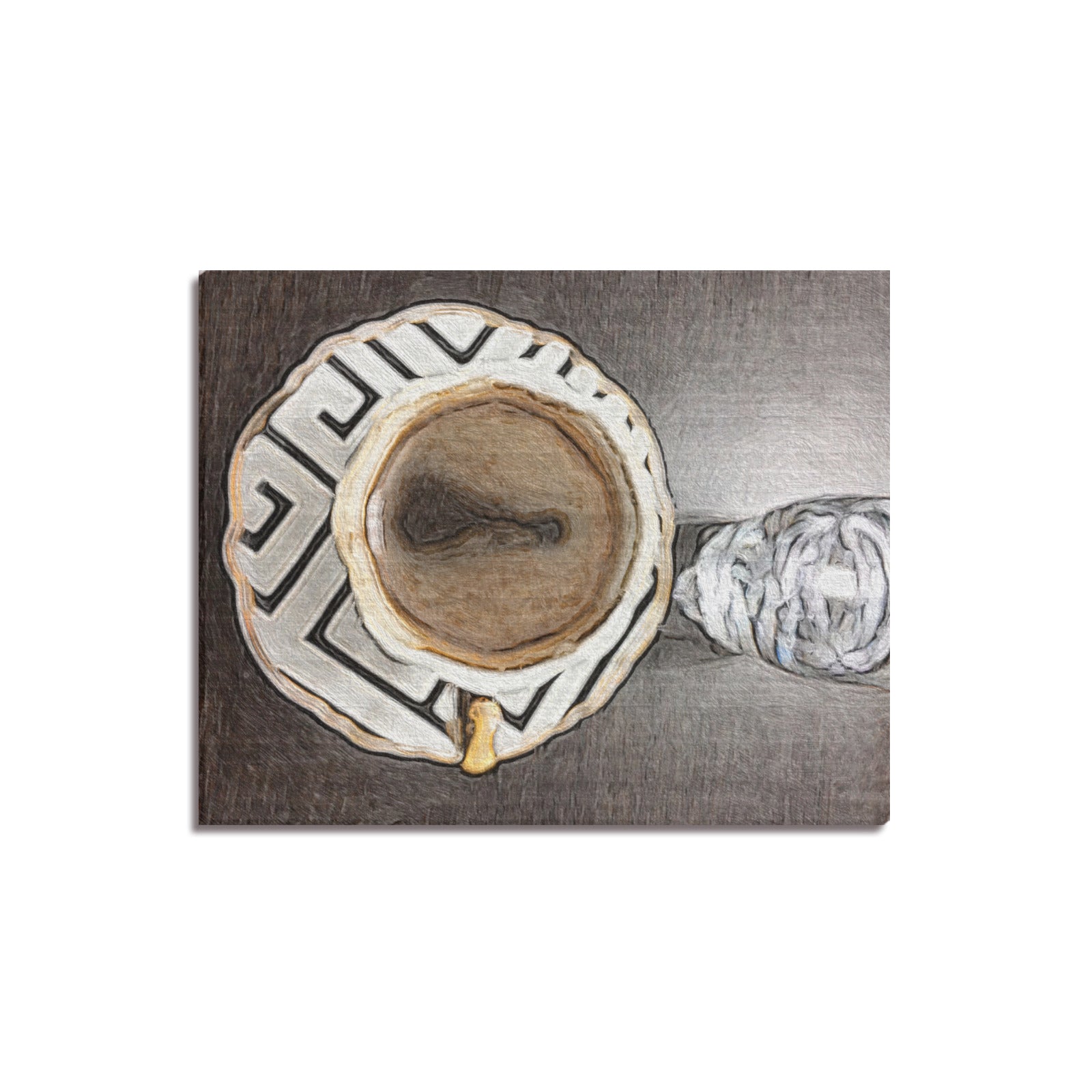 Frame Canvas Print 16"x20" (Made in USA) -"Coffee" - Premium Frame Canvas Print from Concordia Style Boutique - Just $48.82! Shop now at Concordia Style Boutique