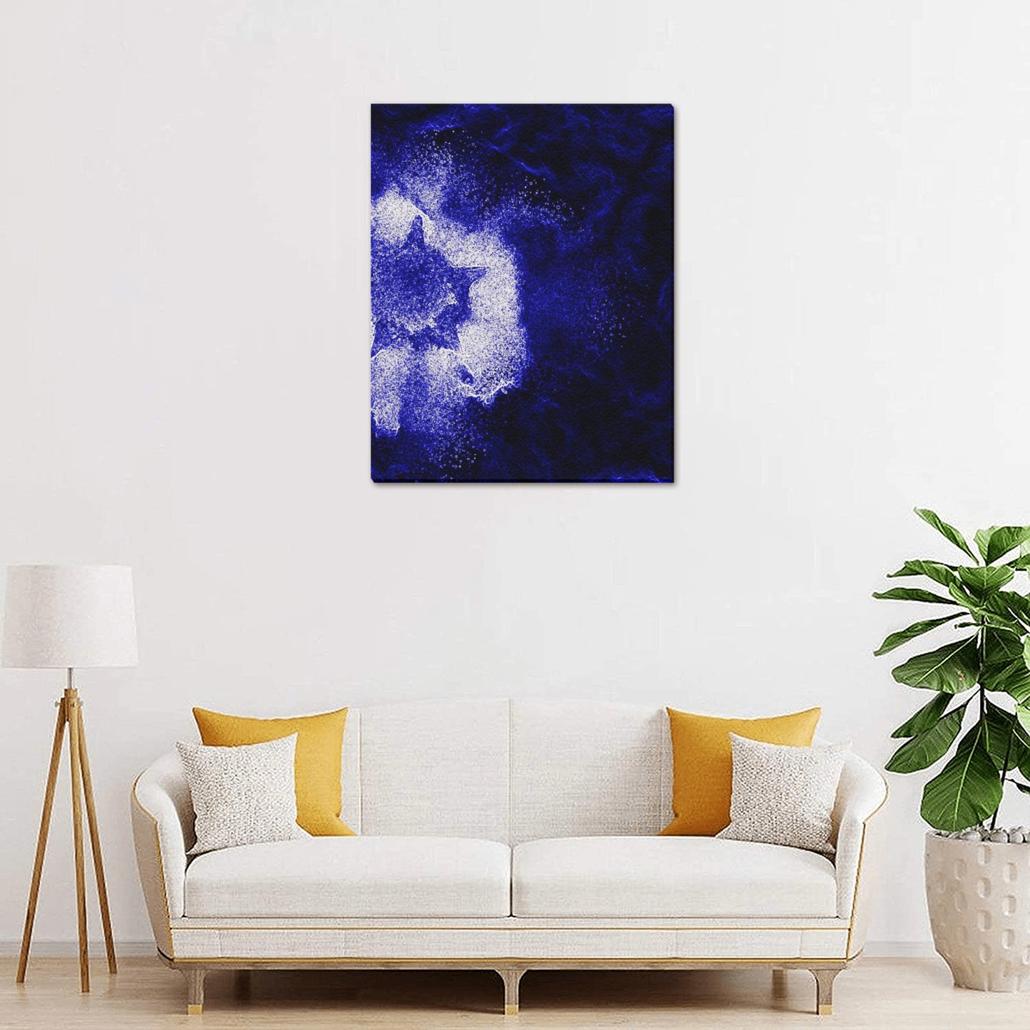 Frame Canvas Print 16"x20" (Made in USA) -"Purple" - Premium Frame Canvas Print from Inkedjoy - Just $48.82! Shop now at Concordia Style Boutique