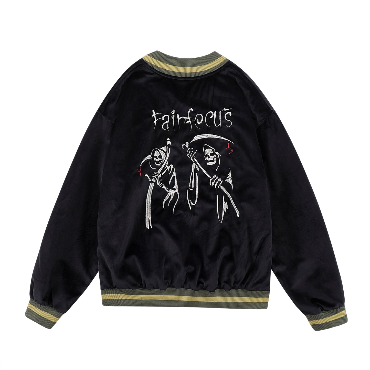 Reaper of Death Bomber Jacket - Concordia Style Boutique