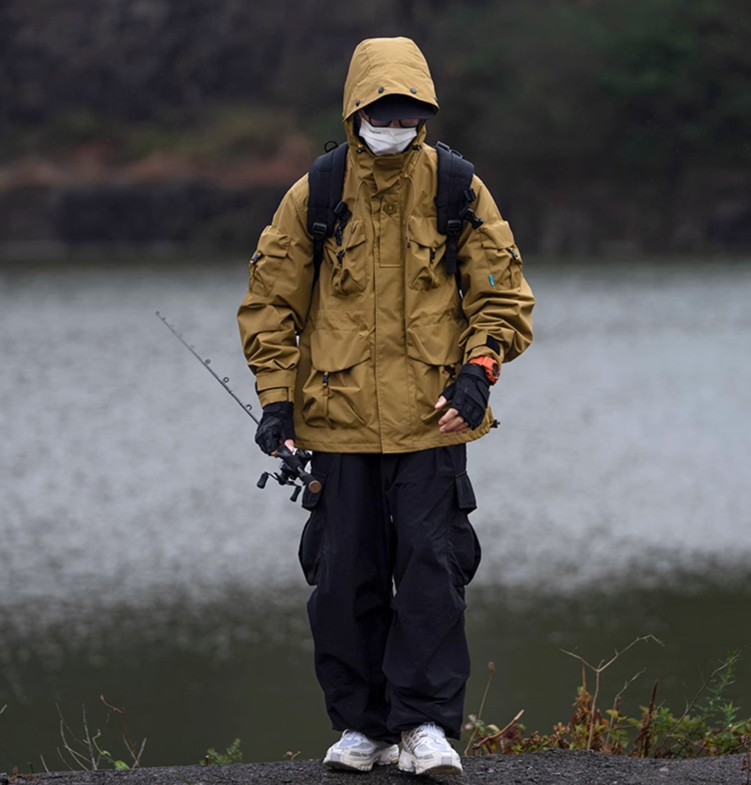 APEJ8 Khaki Tactical Wilderness Jacket - Concordia Style Boutique