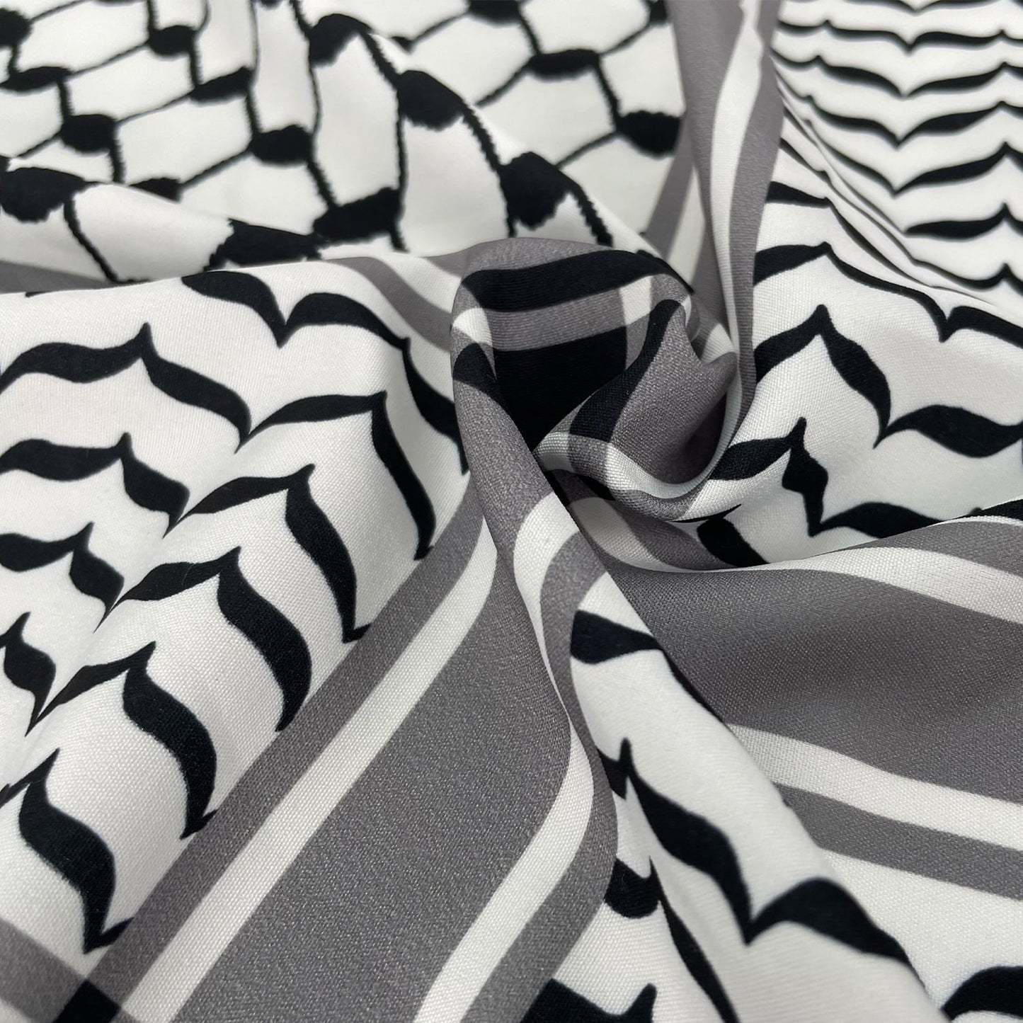 Women's Soft Cotton Scarf with Gold Sparkle – Lightweight Hijab, Shawl, Headwrap for All Occasions