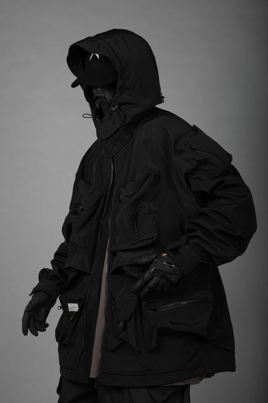 HiJ25 Black Storage X Tech Jacket - Concordia Style Boutique