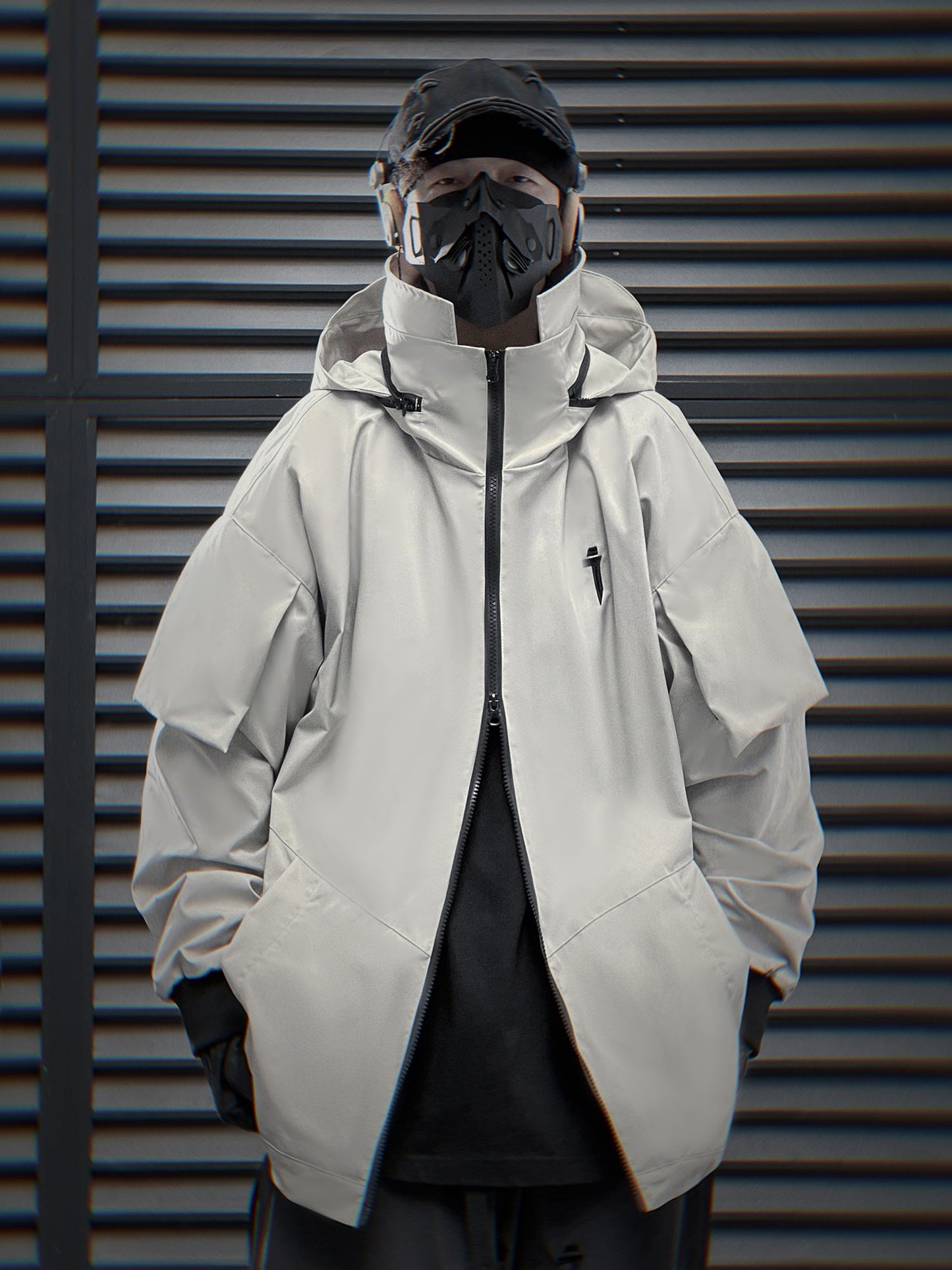 HiJ35 Grey Tech Jacket - Concordia Style Boutique