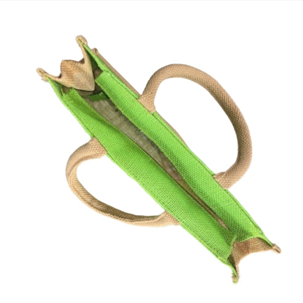 Vintage Style Jute Cotton Pocket Large Tote Shopping BAG Custom made