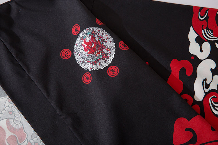 YC6040 Blood Devil Kimono - Concordia Style Boutique