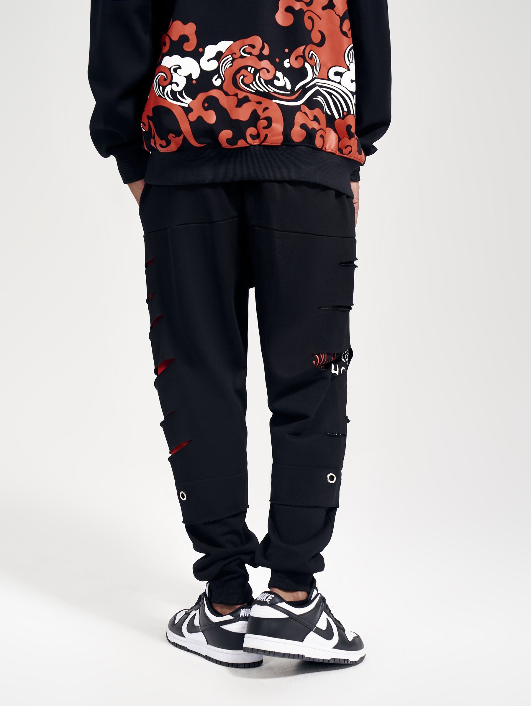 BF860 Slashed Sweatpants - Concordia Style Boutique