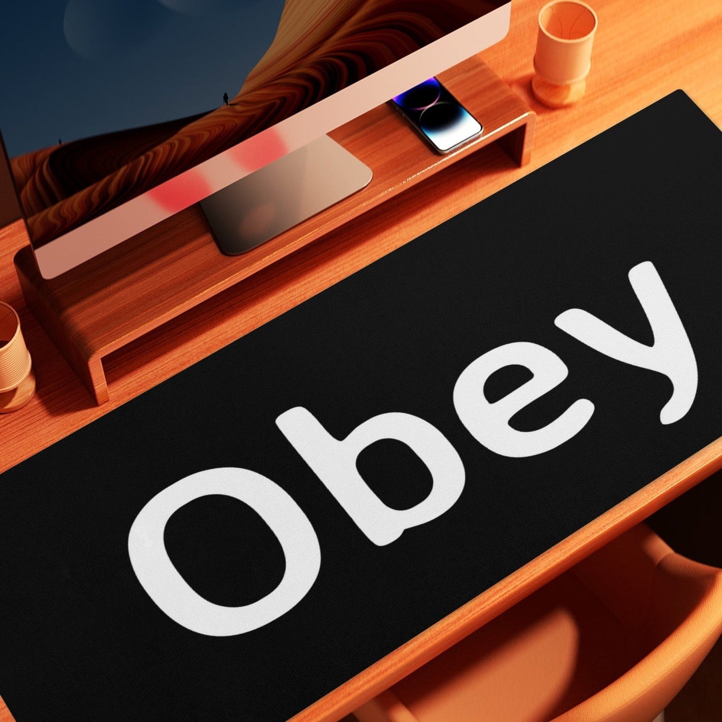 Premium Gaming Mouse Pad (Thickness 3MM/4MM) - Obey - Premium mouse pad from Concordia Style Boutique - Just $8.75! Shop now at Concordia Style Boutique