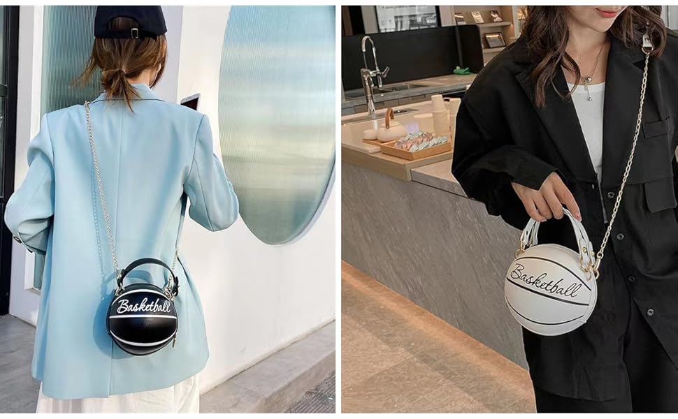 Women's Basketball Shoulder Bag - Concordia Style Boutique