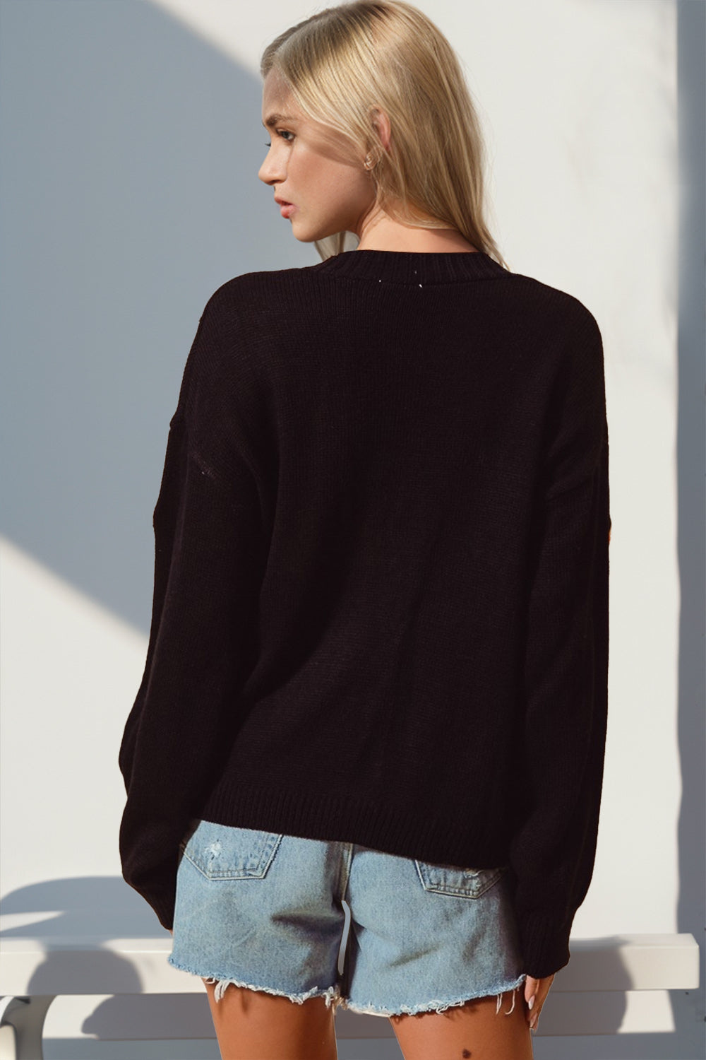 Double Take Full Size Pumpkin Button Up Long Sleeve Cardigan - Concordia Style Boutique