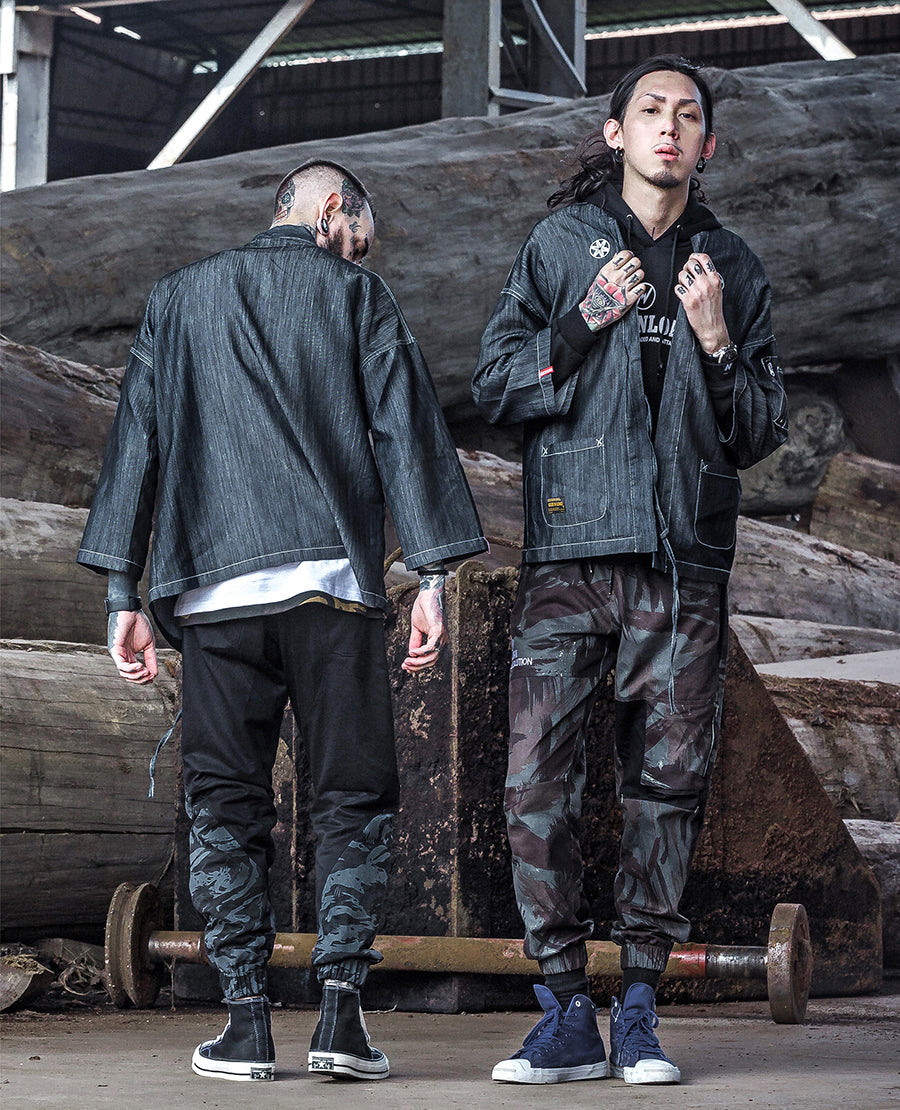 LALKW002 Dark Lotus Samurai Shirt - Concordia Style Boutique