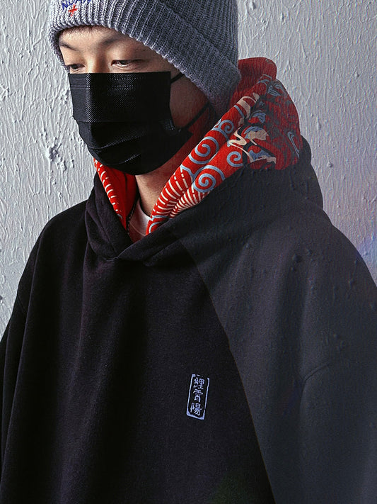 Double Red Dragon Hoodie - Concordia Style Boutique