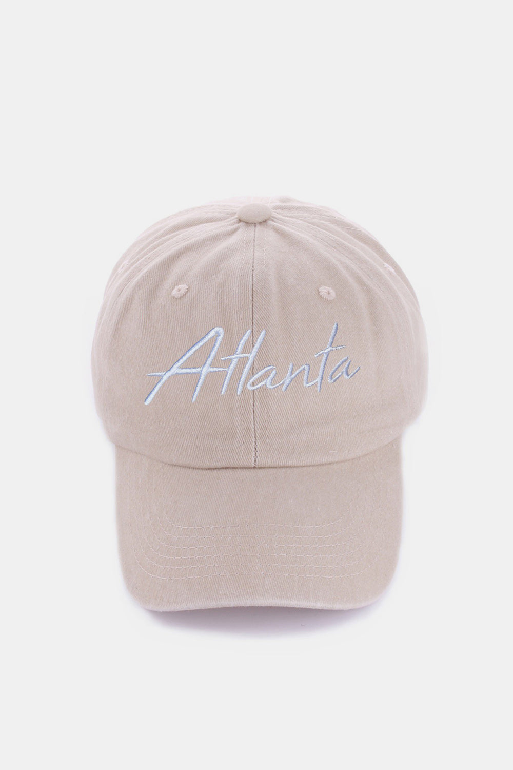 Zenana Washed ATLANTA Embroidered Baseball Cap - Premium Baseball cap from Concordia Style Boutique - Just $15.86! Shop now at Concordia Style Boutique