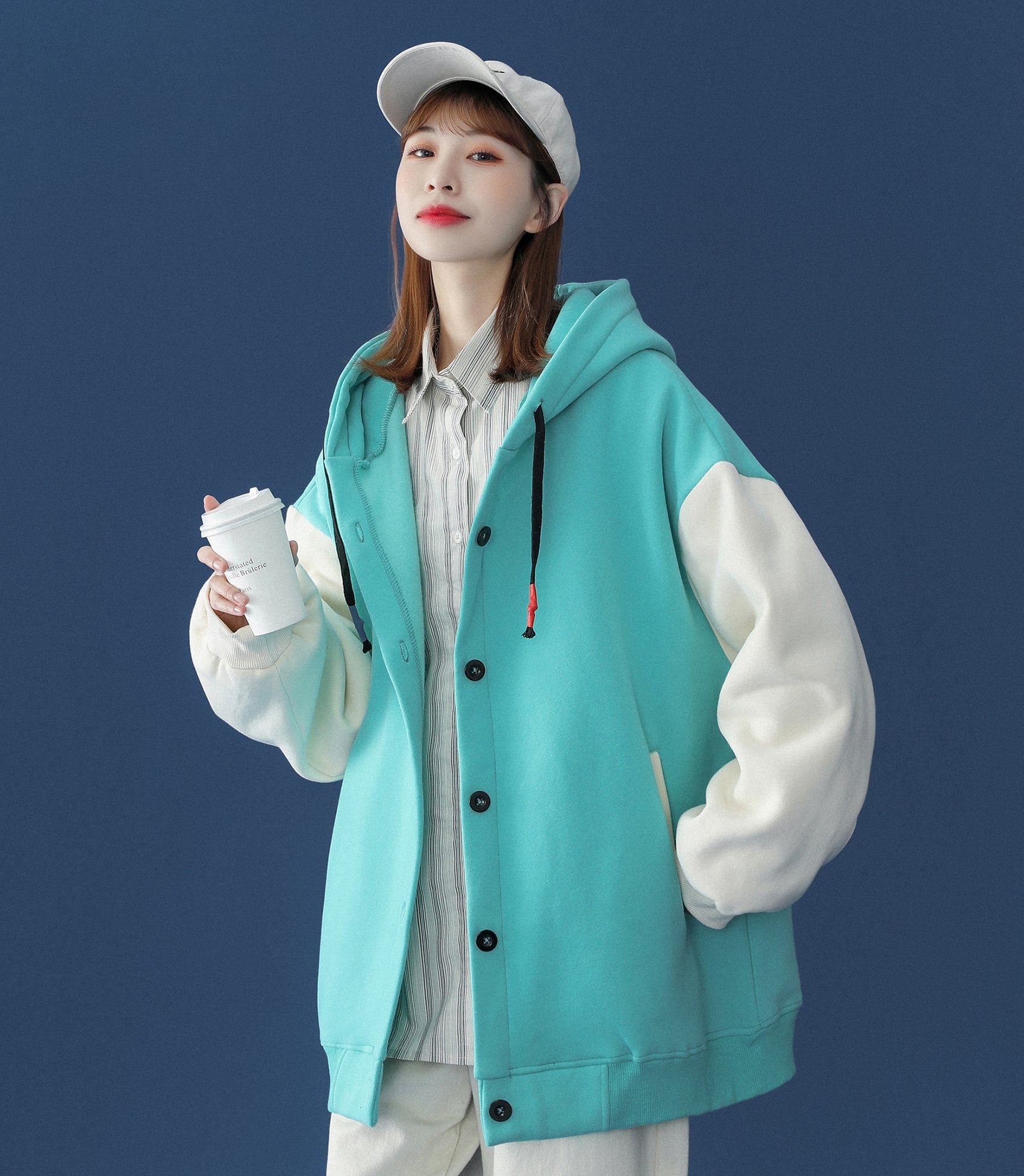 Women's Patchwork 1104 Casual Jacket - Concordia Style Boutique