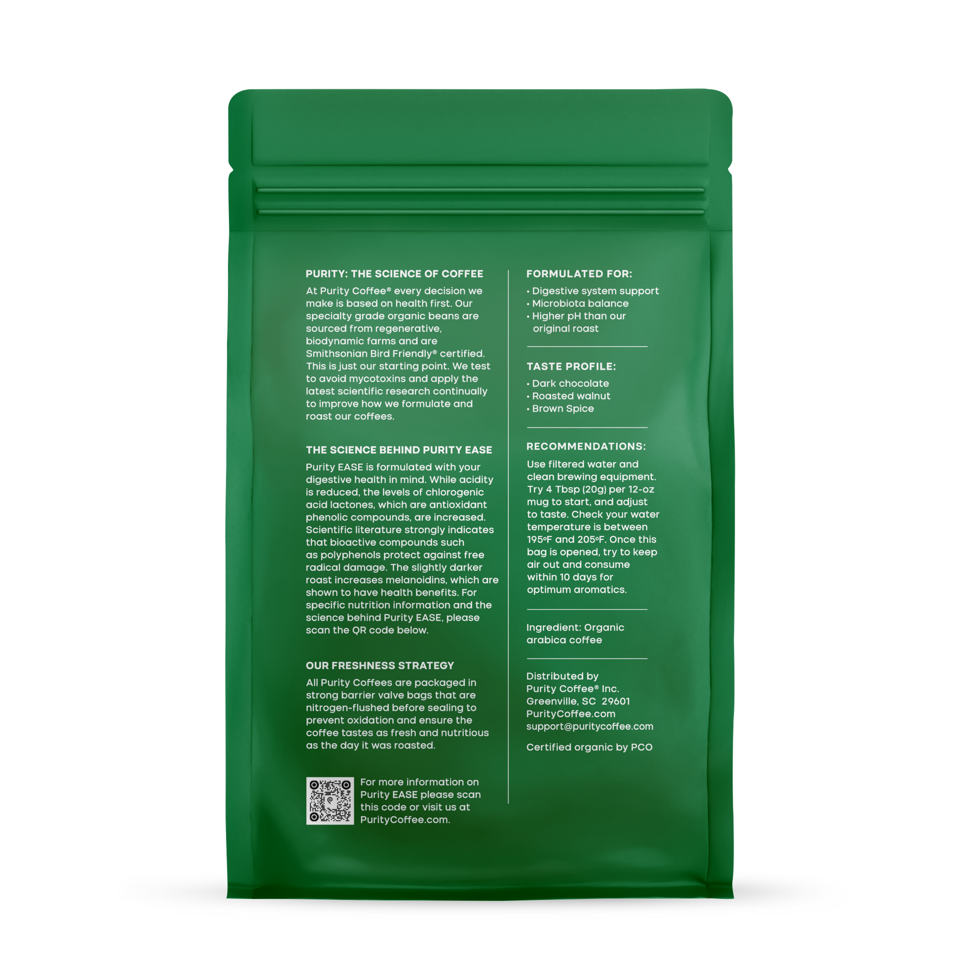 EASE: Dark Roast Ground Coffee - Concordia Style Boutique