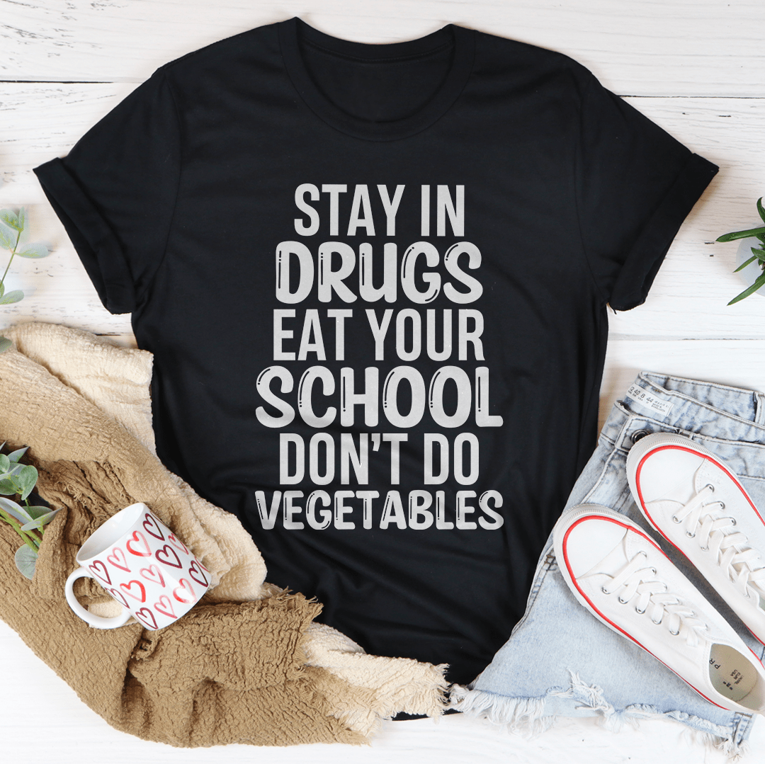 Eat Your School Don't Do Vegetables Tee - Concordia Style Boutique