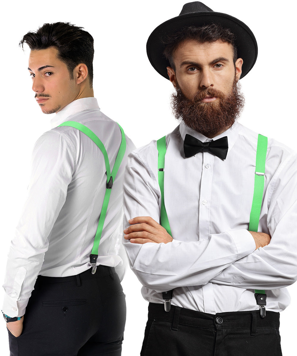 Vittorio Farina Men's Convertible Suspender in Gift Box: 70% Polyester & 30% Elastomer - Concordia Style Boutique