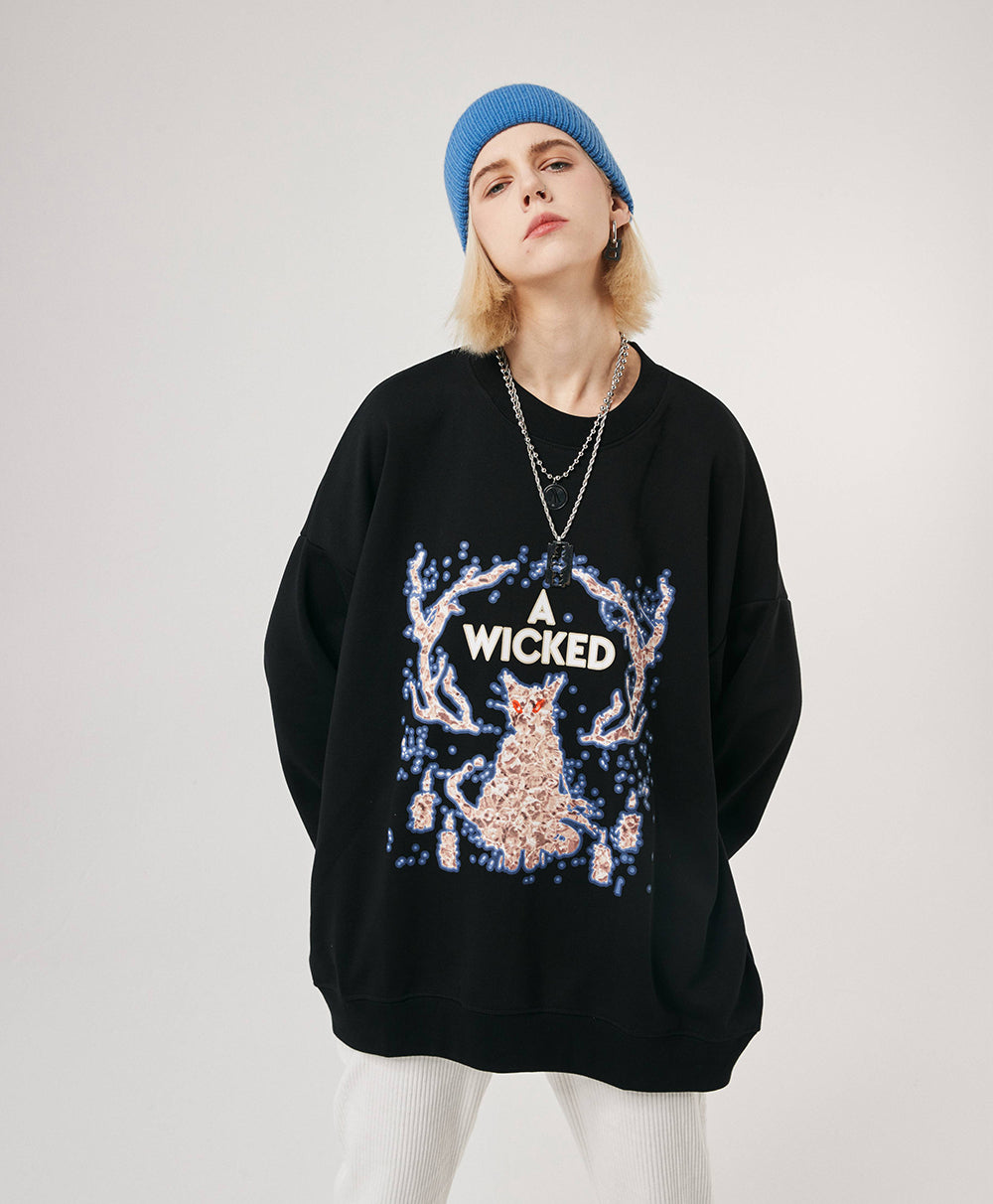 A Wicked Cat Crew - Concordia Style Boutique