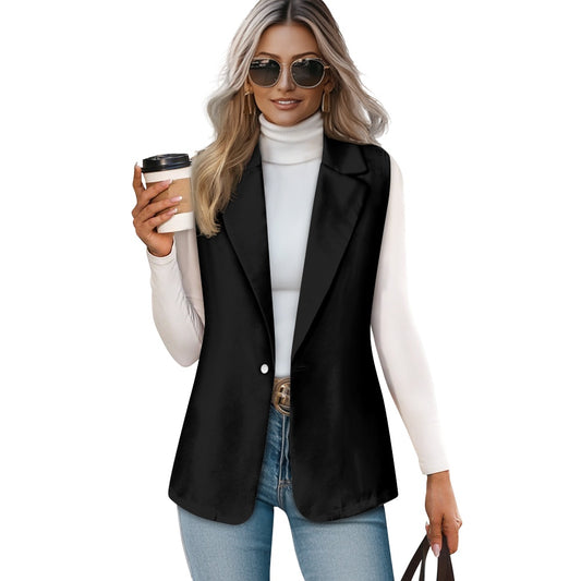 Loose women's suit vest - Premium Loose women's suit vest from Concordia Style Boutique - Just $23! Shop now at Concordia Style Boutique