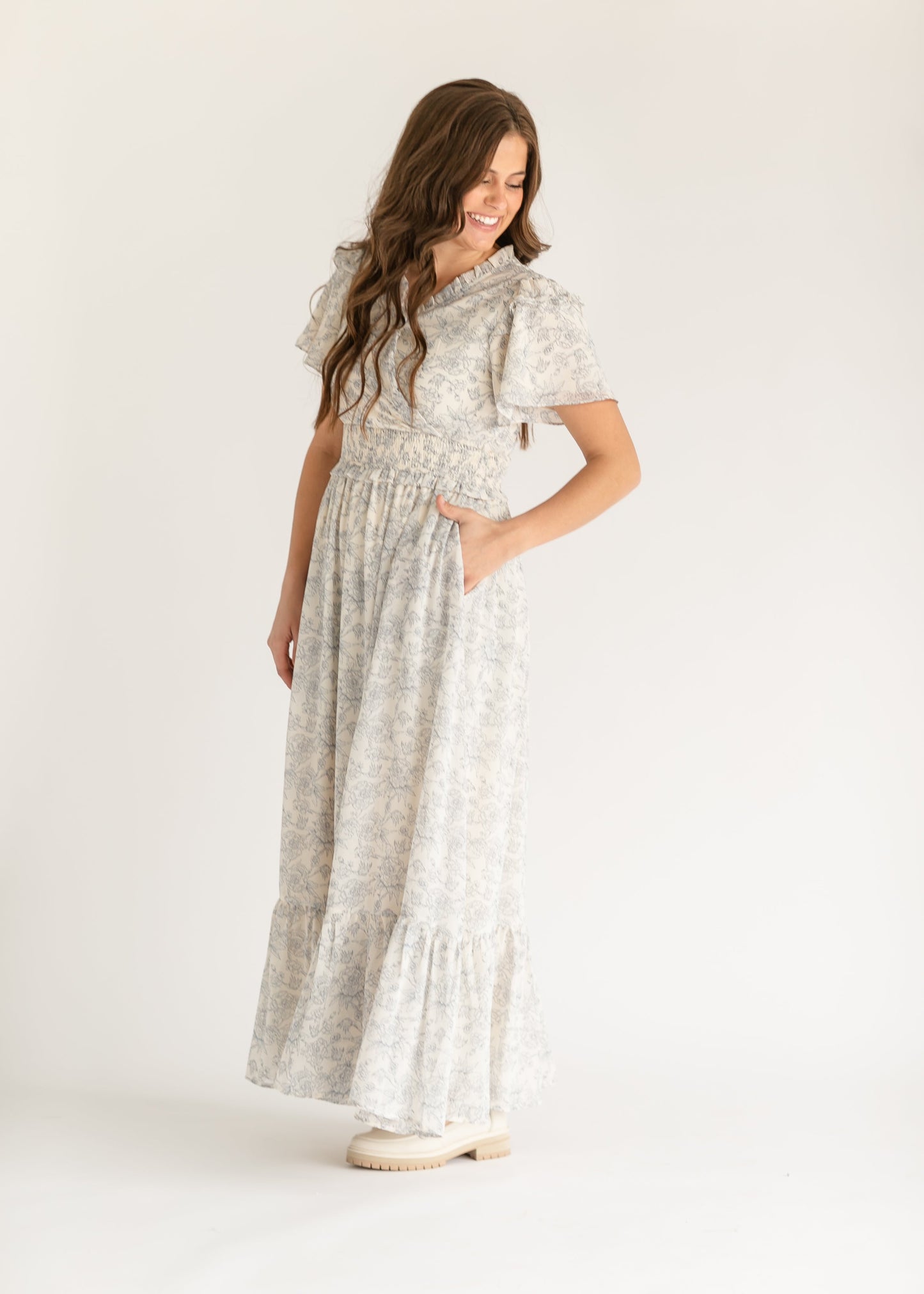 Eden Floral Maxi Dress