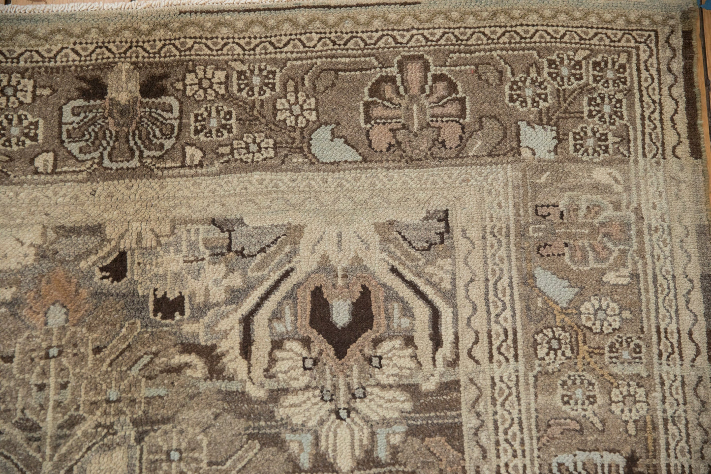 7x10.5 Vintage Distressed Bibikabad Carpet