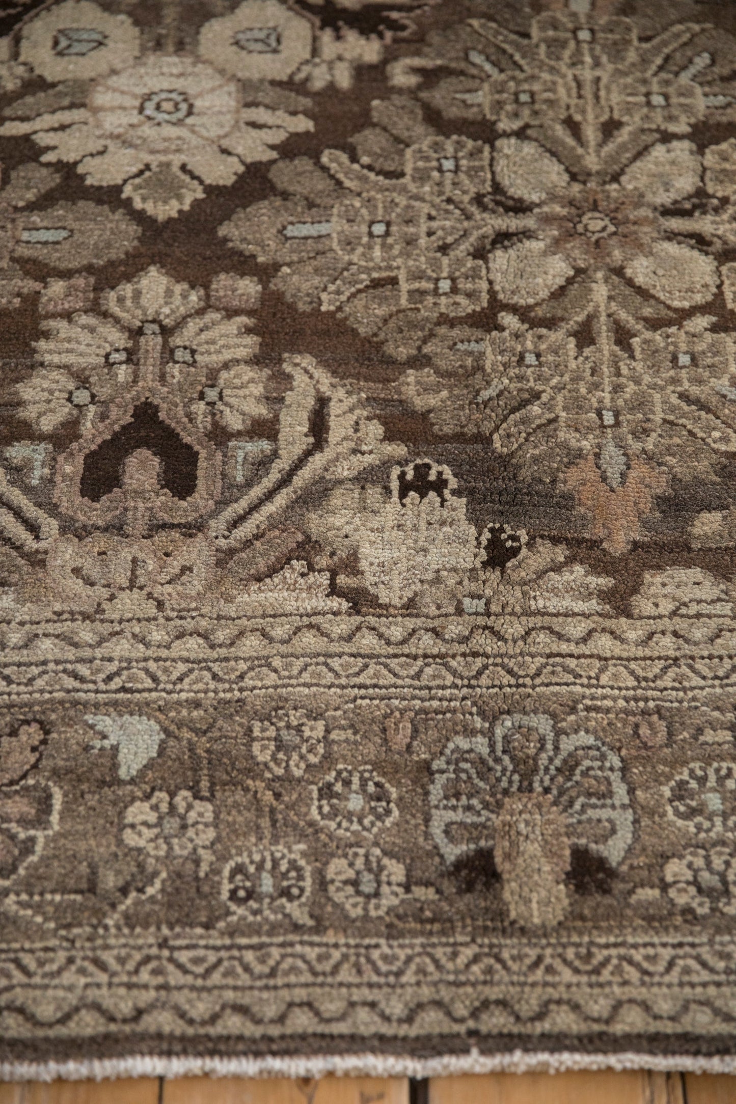 7x10.5 Vintage Distressed Bibikabad Carpet