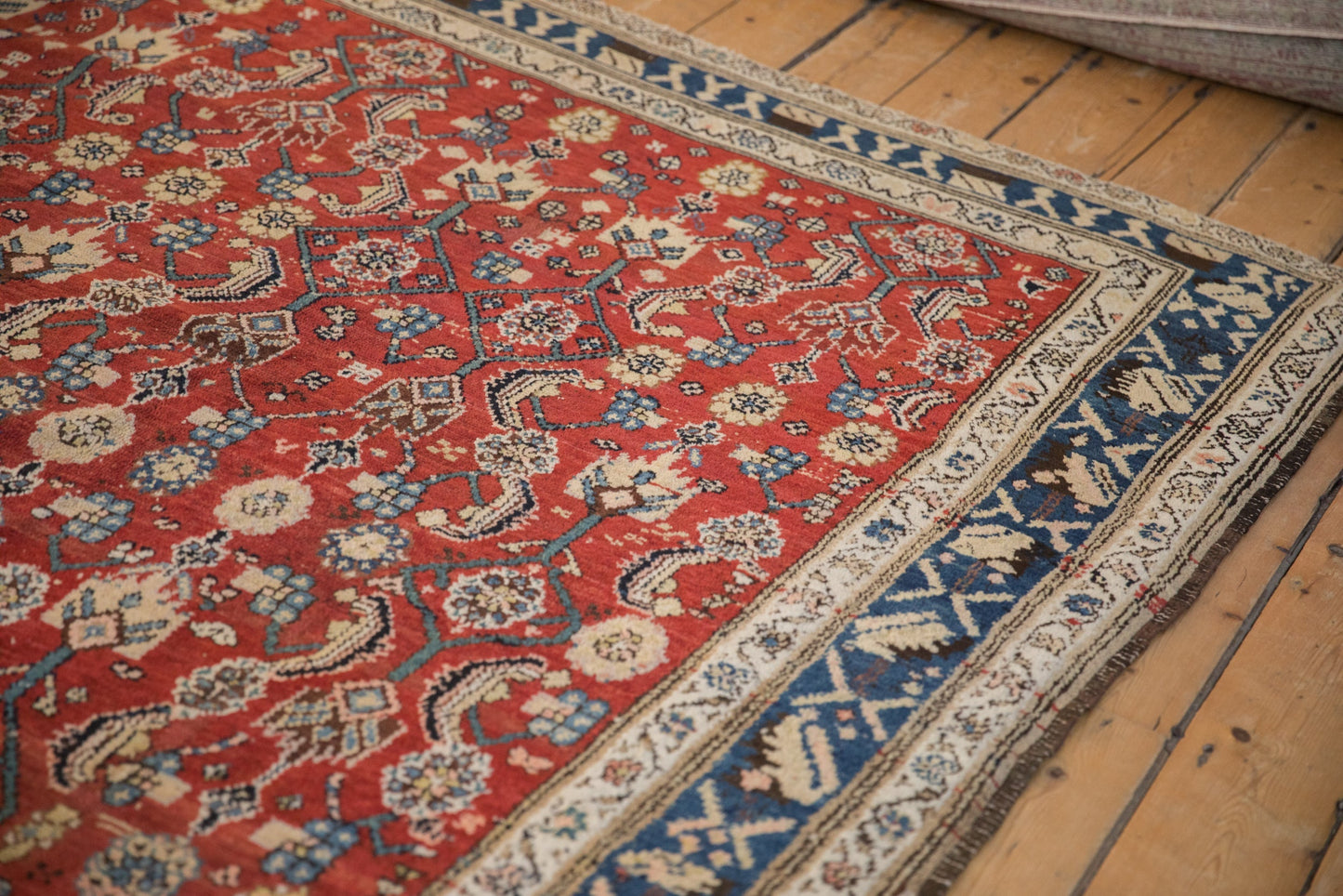 8.5x10.5 Vintage Kurdish Hamadan Carpet