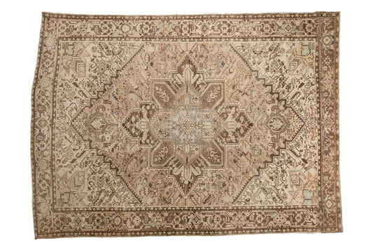 8x11 Vintage Distressed Mehrivan Carpet