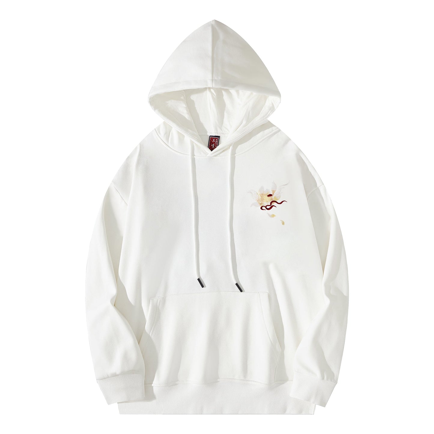 KH9229 Reindeer Embroidery Hoodie - Concordia Style Boutique