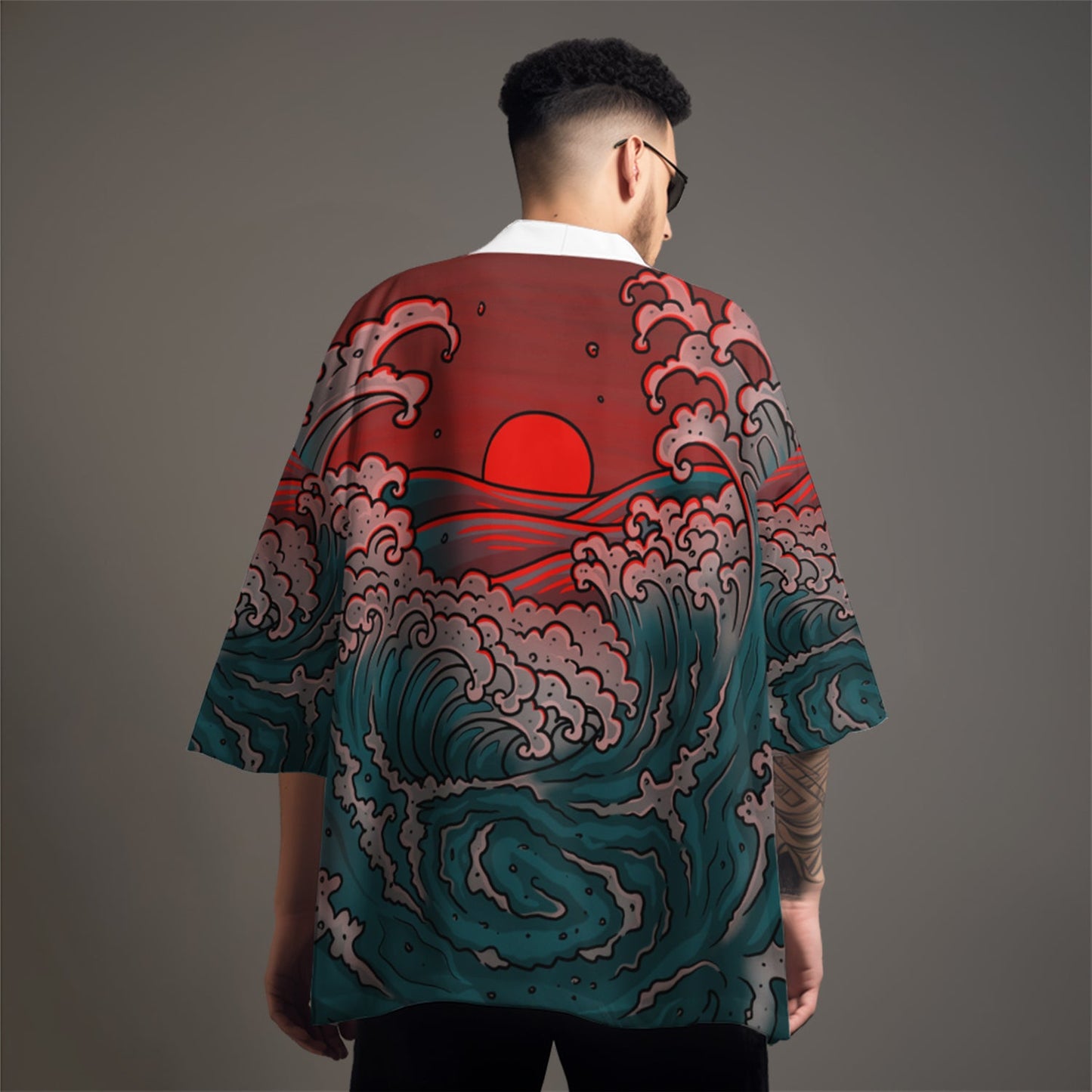 K08 Fading Sun Kimono