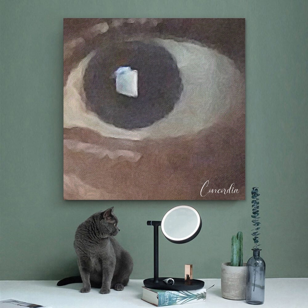 Square Unframed Canvas Prints  - Eye - Premium Square Unframed Canvas Prints from Concordia Style Boutique - Just $7.25! Shop now at Concordia Style Boutique