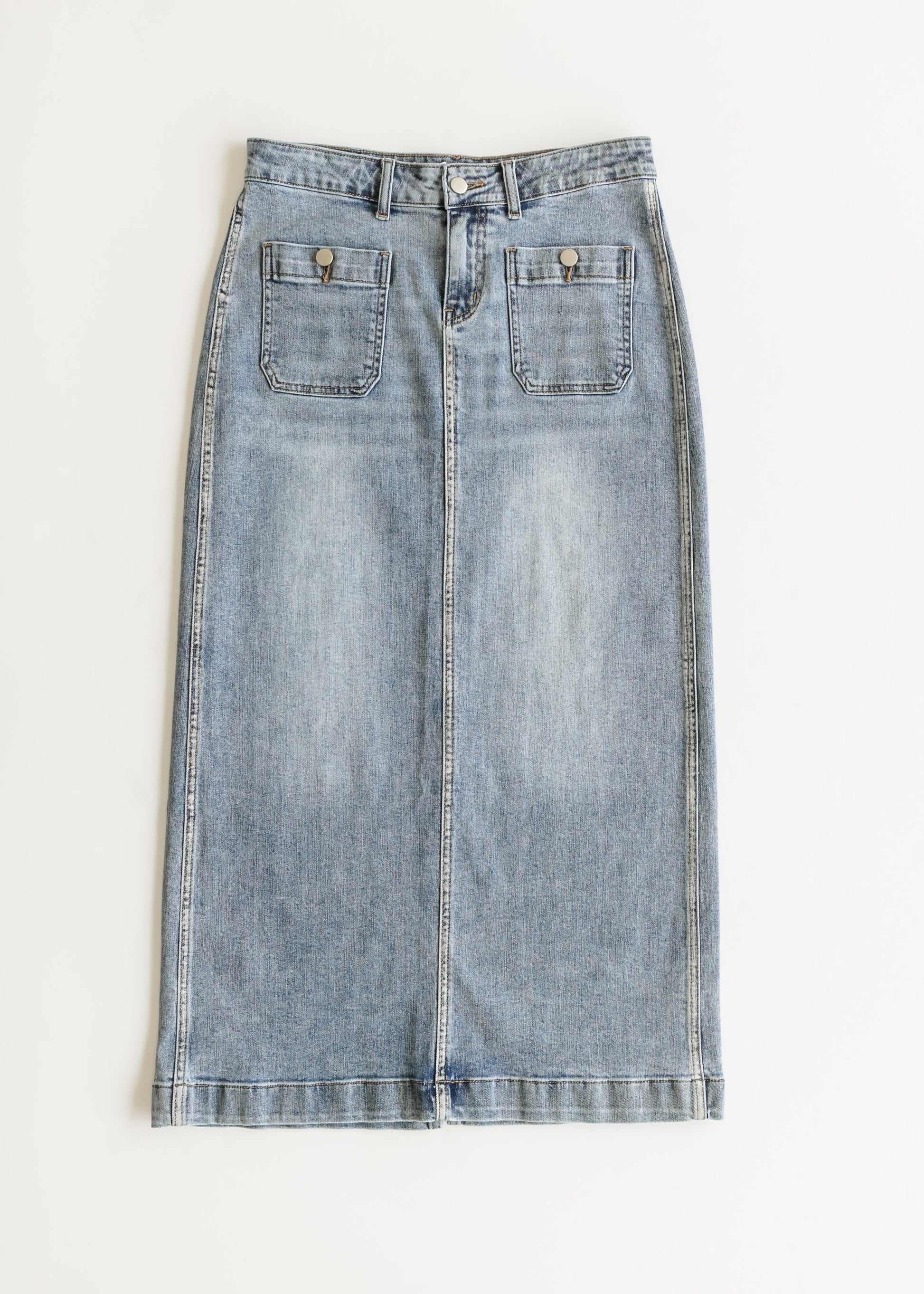 Elin Front Pocket Maxi Skirt - Concordia Style Boutique