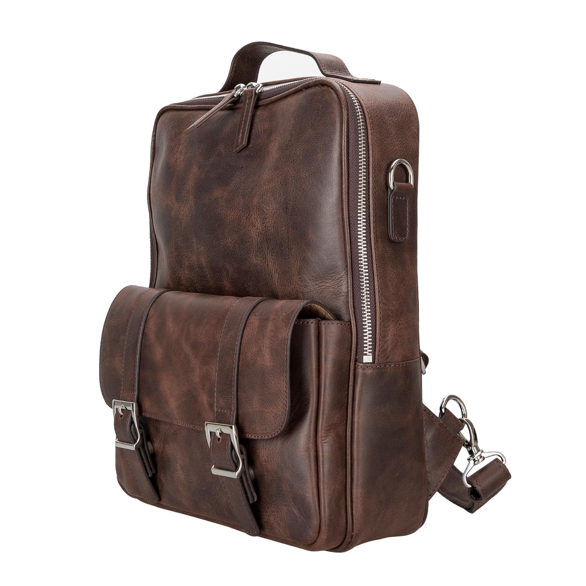 Elmira Leather Laptop Backpack for Men and Women - Concordia Style Boutique