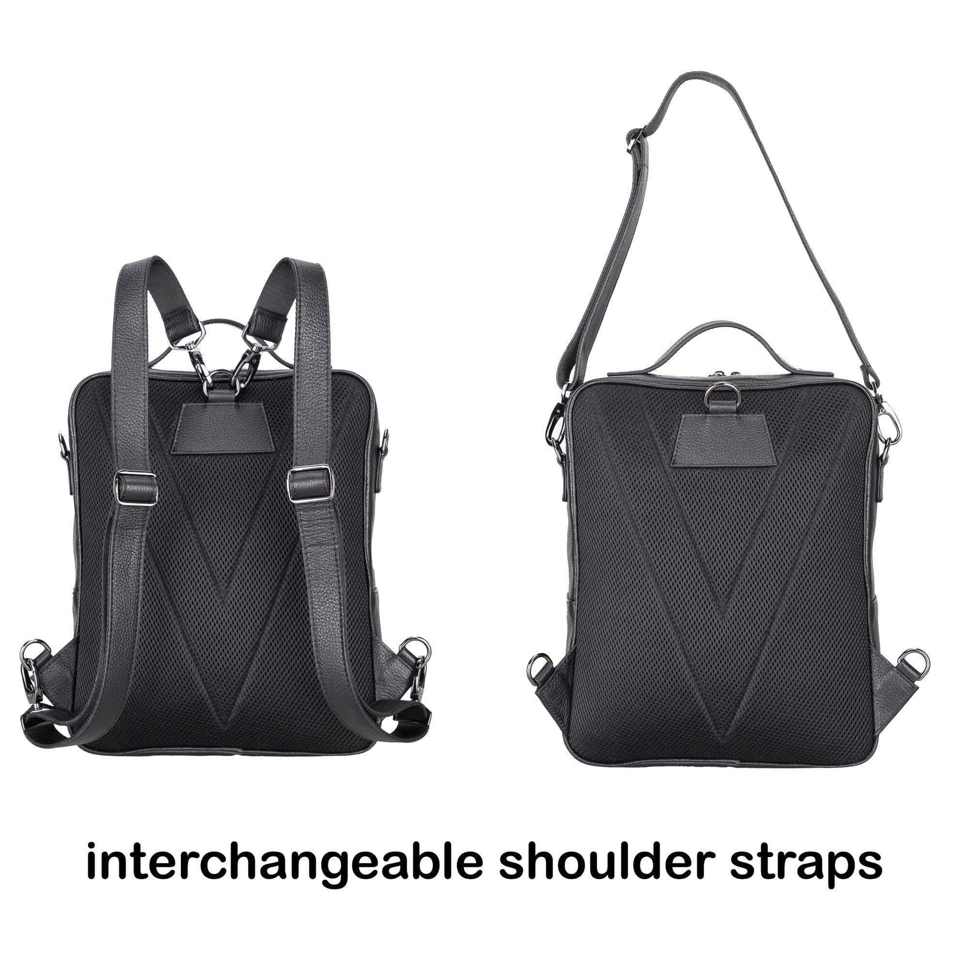 Elmira Leather Laptop Backpack for Men and Women - Concordia Style Boutique