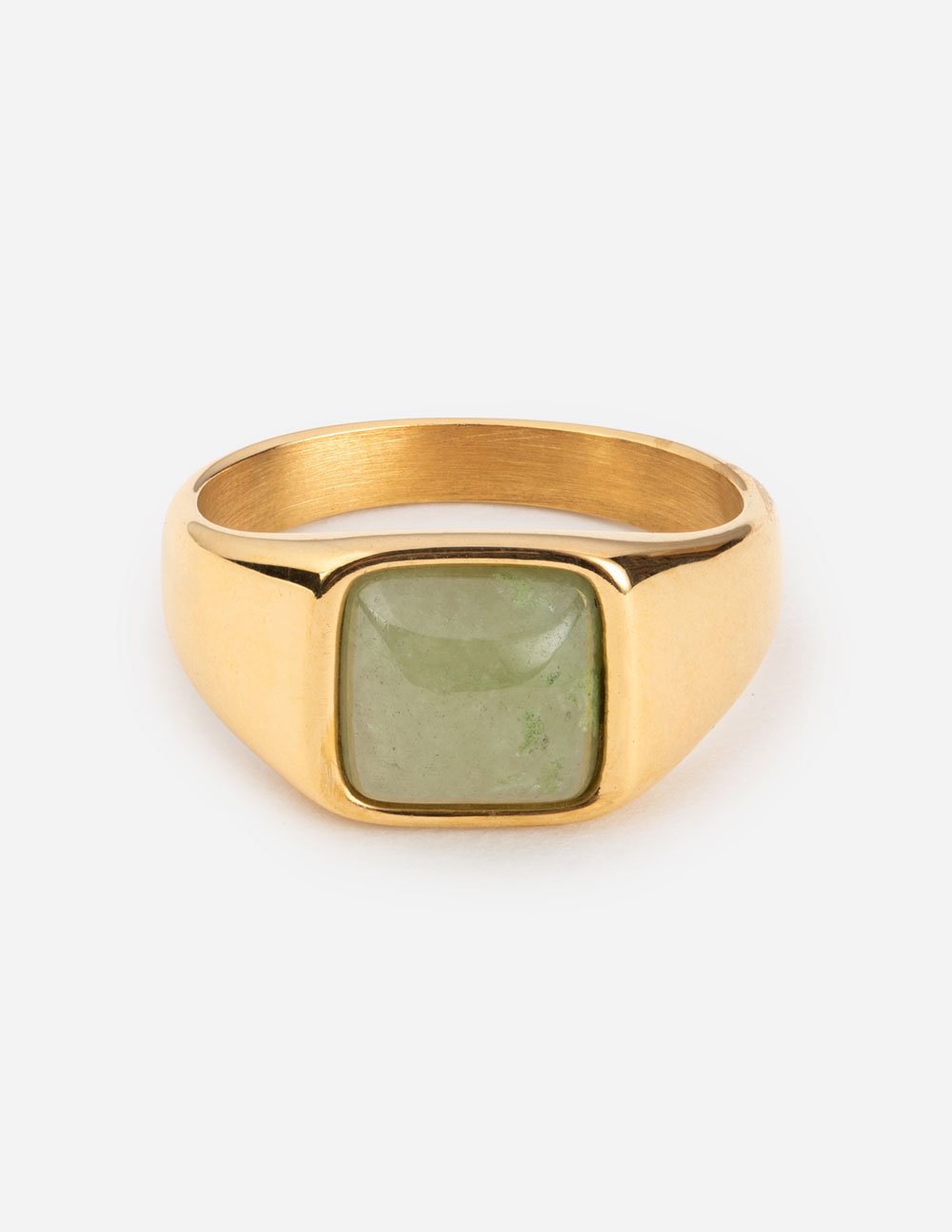 Emerald Green Signet Ring - Concordia Style Boutique