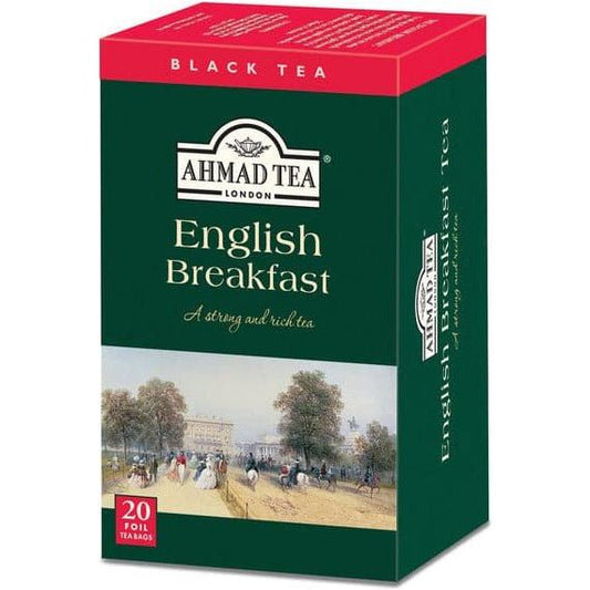 English Breakfast - Black Tea | 20' Tea Bags | Ahmad Tea - Concordia Style Boutique