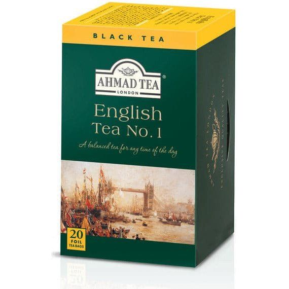 English No.1 - Black Tea | 20' Tea Bags | Ahmad Tea - Concordia Style Boutique