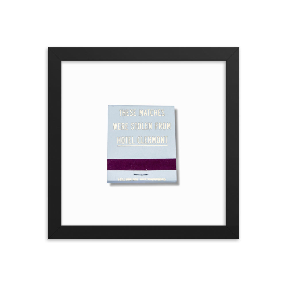 Hotel Clermont Framed Print - Concordia Style Boutique