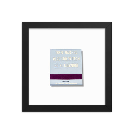 Hotel Clermont Framed Print - Concordia Style Boutique