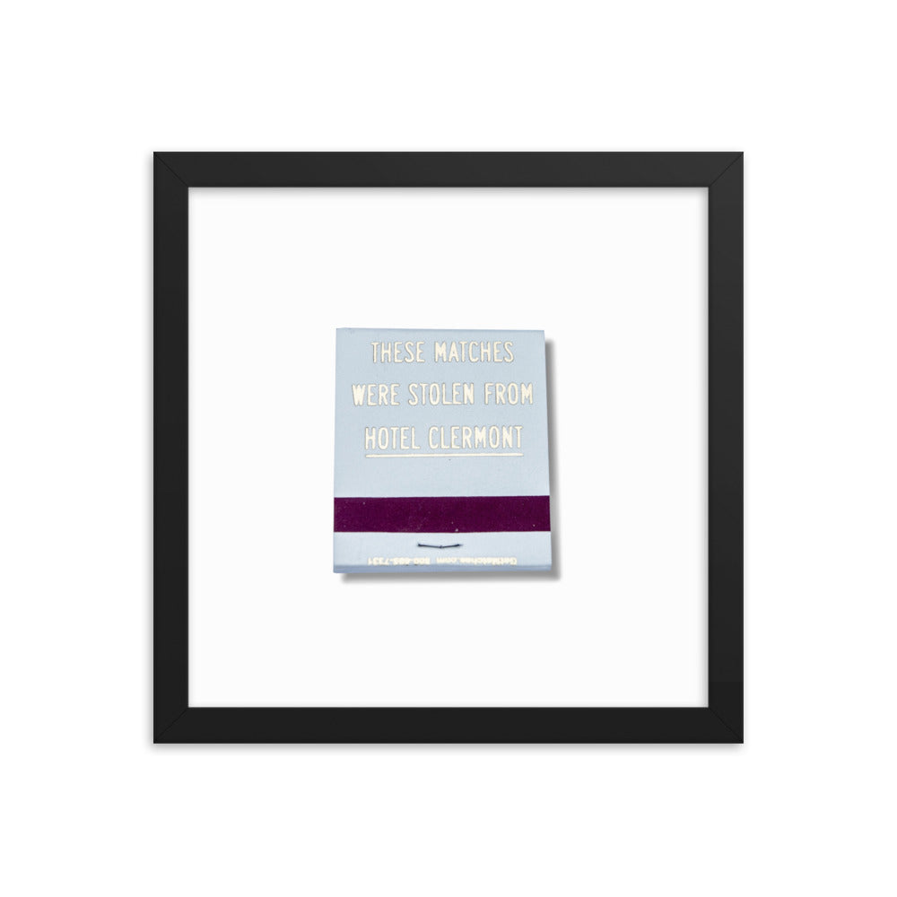 Hotel Clermont Framed Print - Concordia Style Boutique