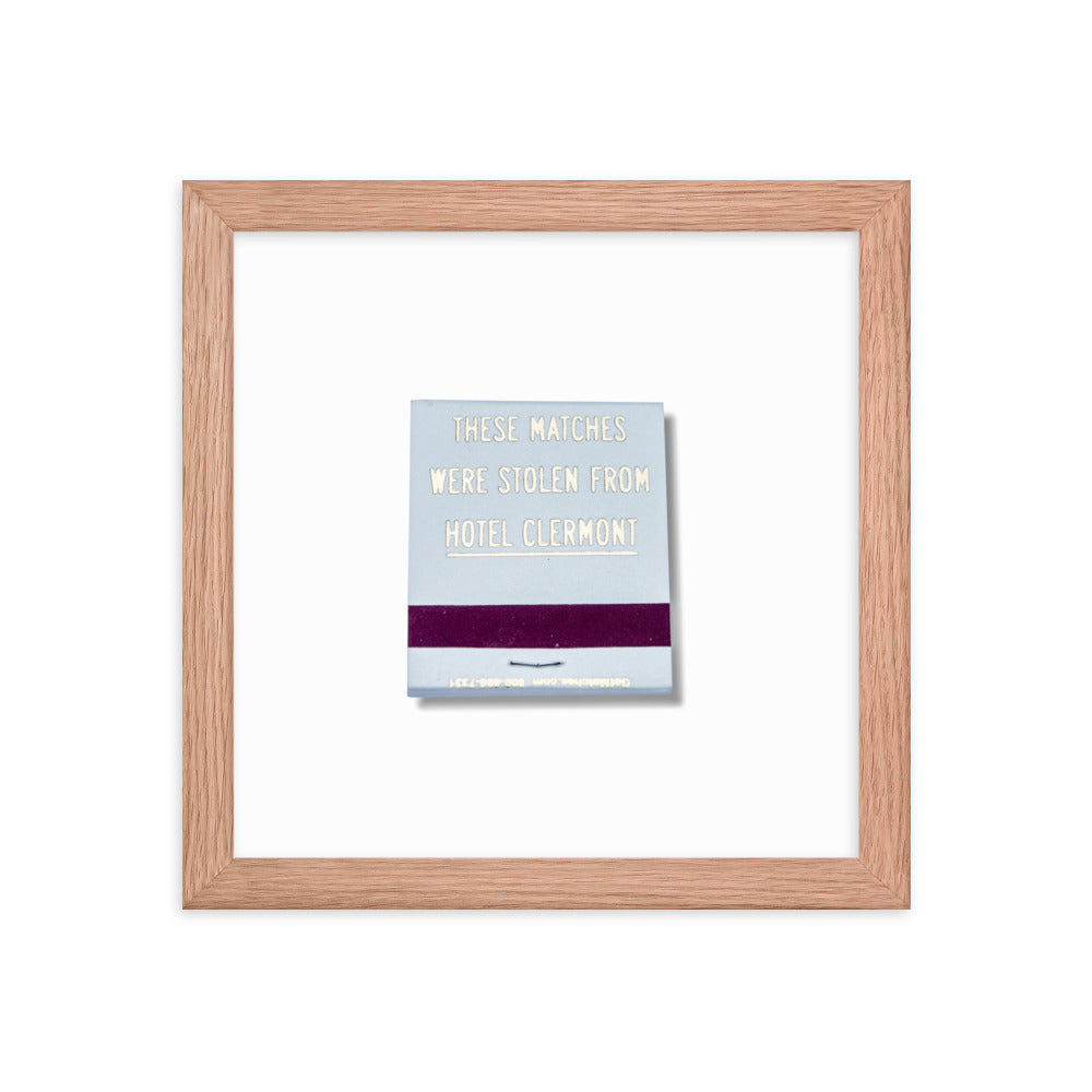 Hotel Clermont Framed Print - Concordia Style Boutique