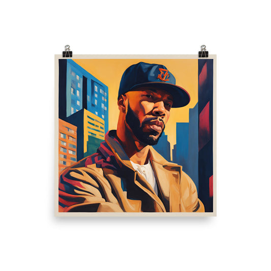Common Portrait on Matte Paper Poster - Concordia Style Boutique
