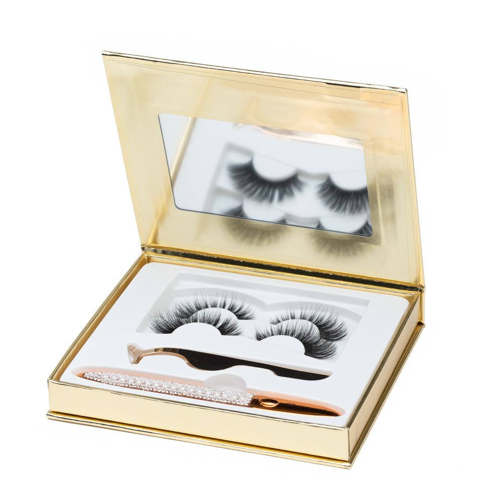 False Eyelashes - No Glue Black Eyeliner and Lashes Kit - Concordia Style Boutique