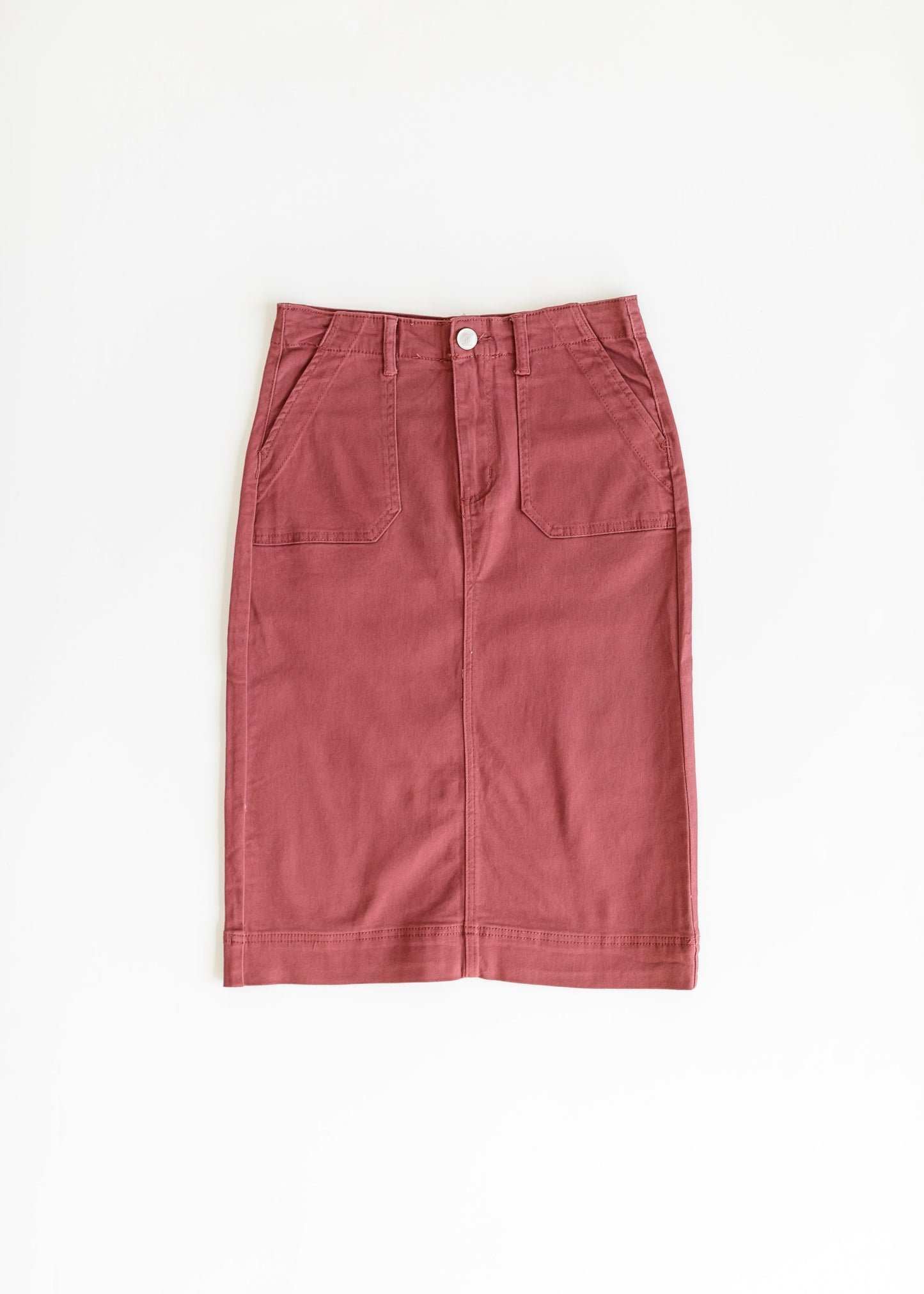 Erica Cotton Twill Midi Skirt - Concordia Style Boutique