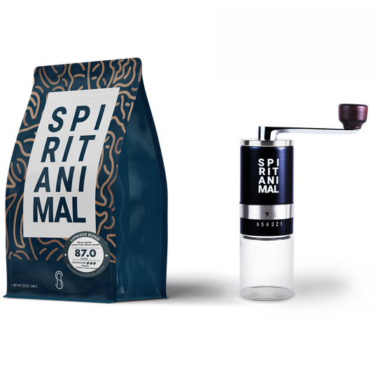 Honduran Espresso Blend Coffee + Grinder - Concordia Style Boutique