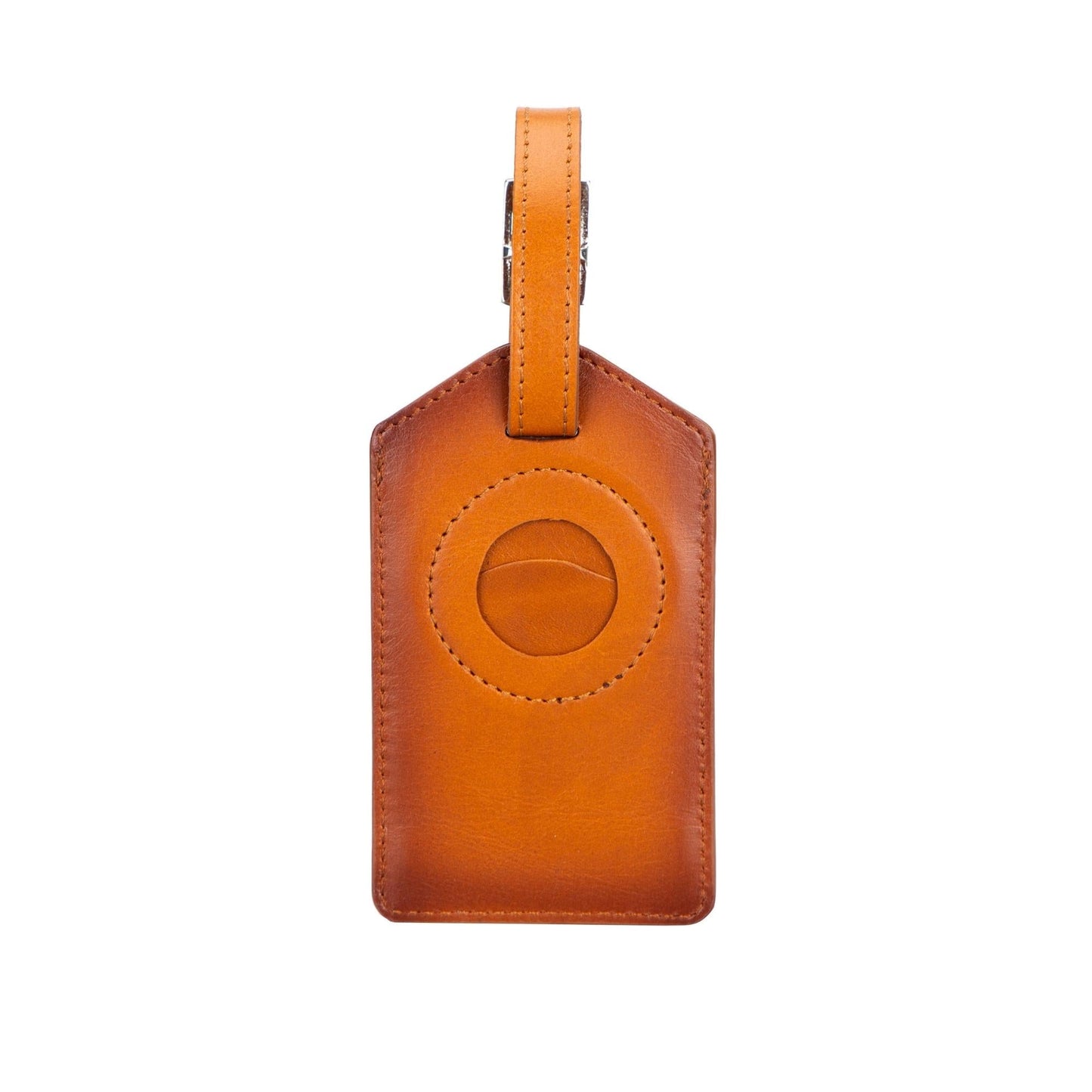 Estes Genuine Leather Luggage Tag with AirTag Slot - Concordia Style Boutique