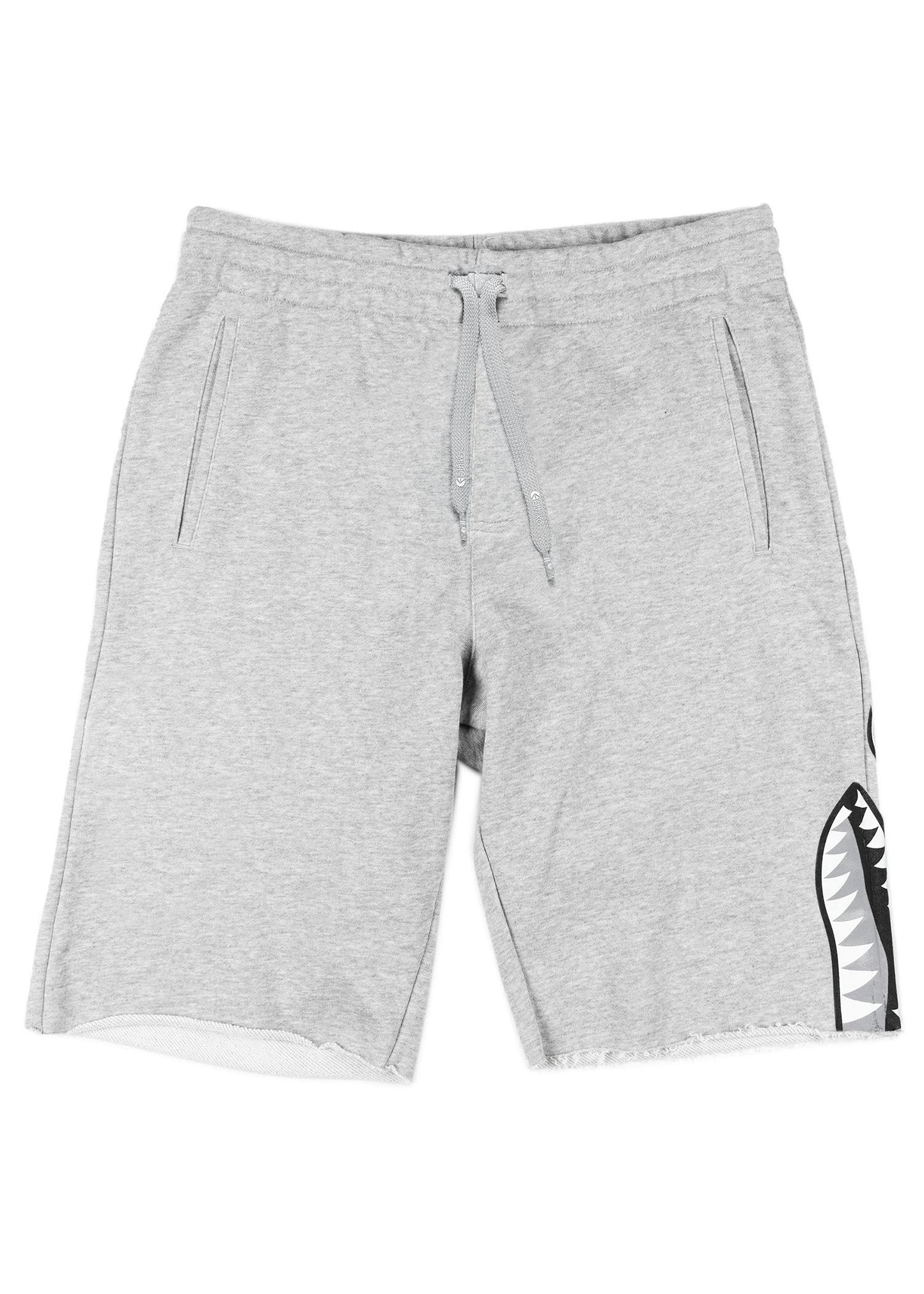 Bomber Heather | Mens Raw Edge Short