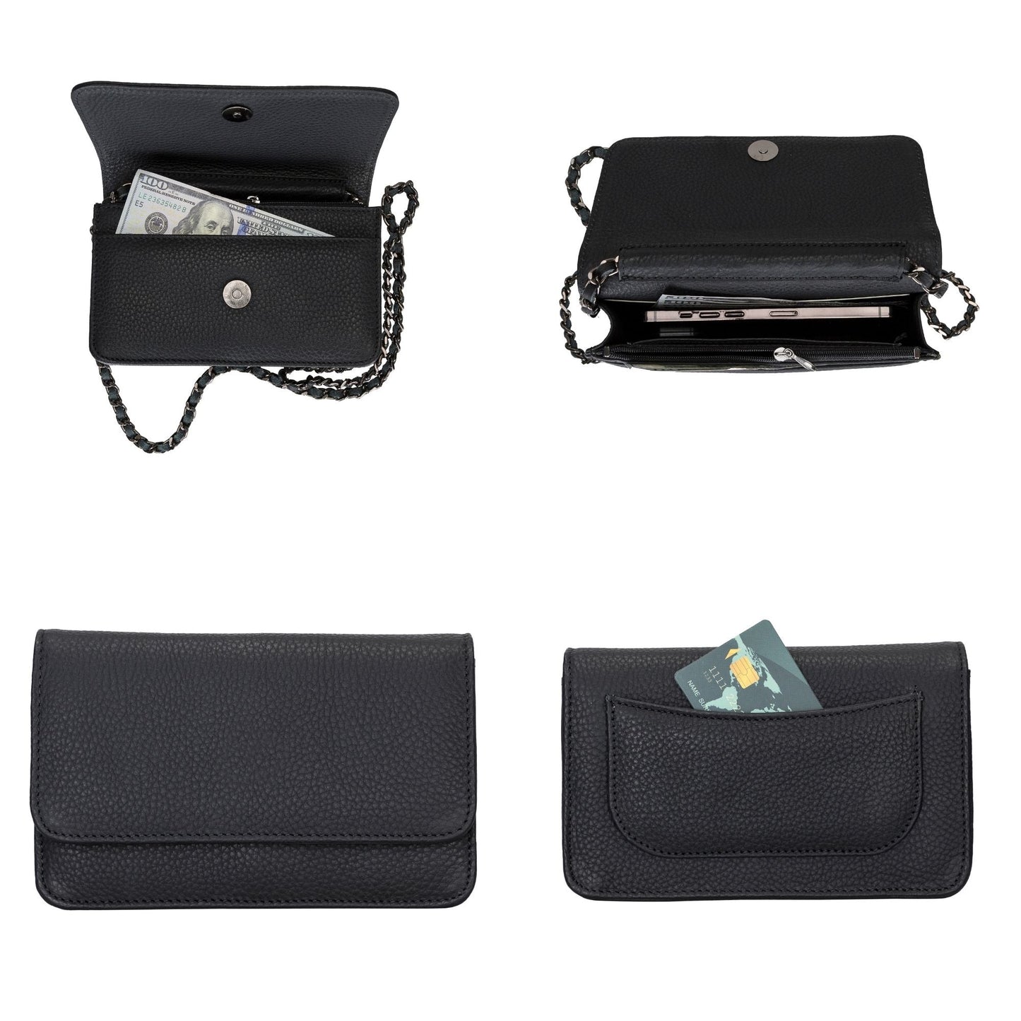 Evanston Minimalist Leather Handbag for Women - Concordia Style Boutique
